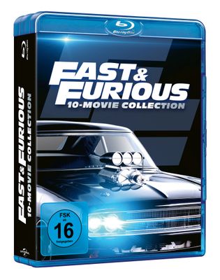 Fast & Furious 1-10 Boxset Blu-ray Fast & Furious 1-10 Boxset Blu-ray