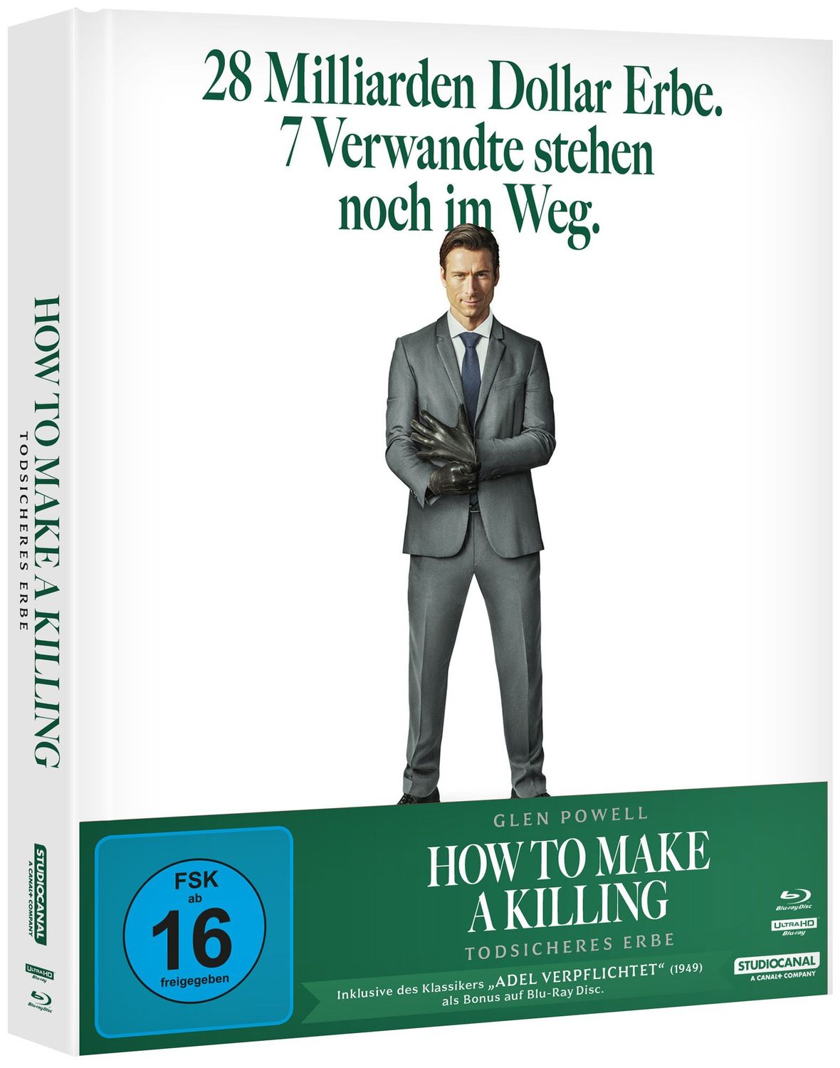 How to Make a Killing - Todsicheres Erbe (Mediabook, 4K-UHD+2 Blu-rays)