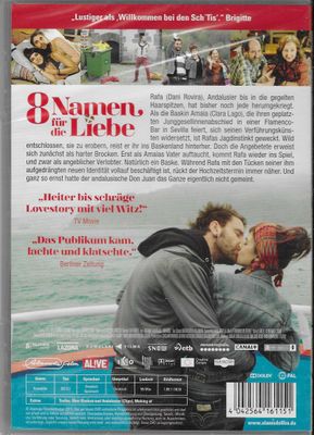 8 Namen für die Liebe - DVD