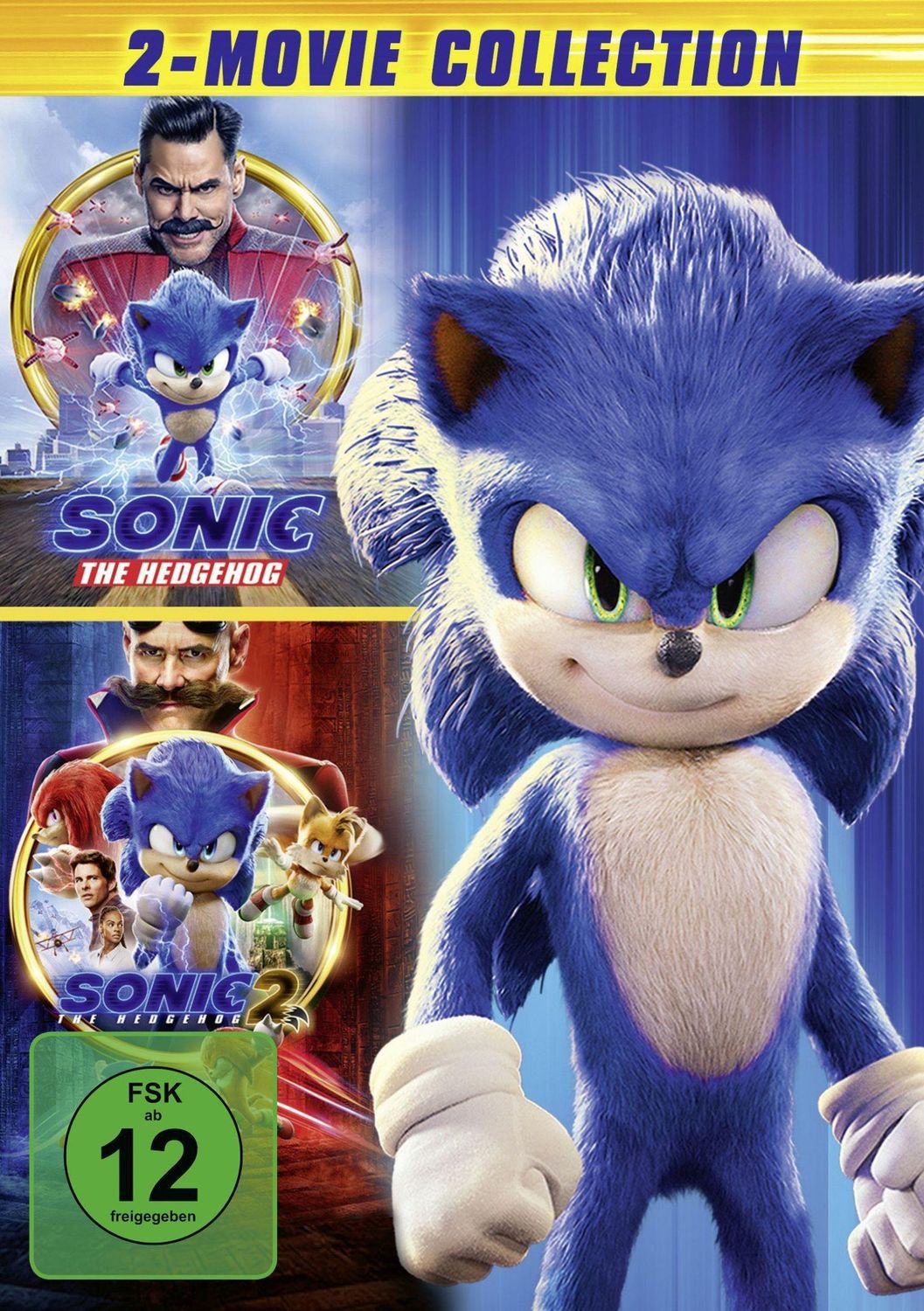 Sonic the Hedgehog-2-Movie Collection - DVD