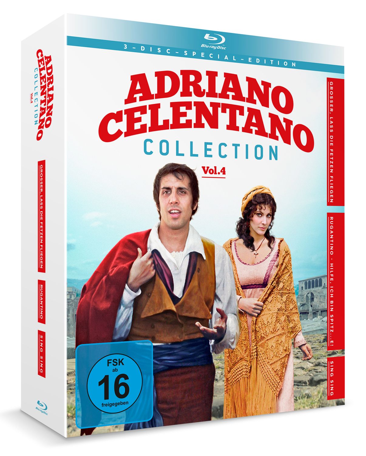 Adriano Celentano - Collection Vol. 4 (3 Blu-rays)