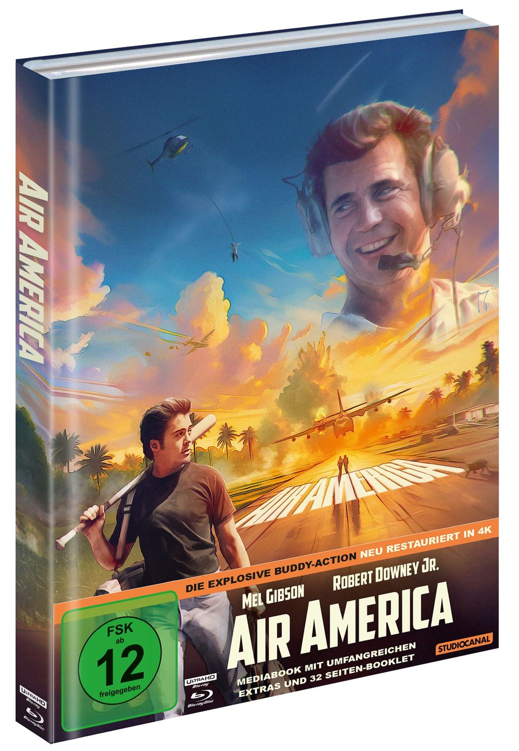 Air America (Mediabook, 4K Ultra HD + Blu-ray)