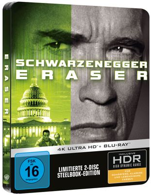 Eraser - Steelbook, 4K-UHD+Blu-ray