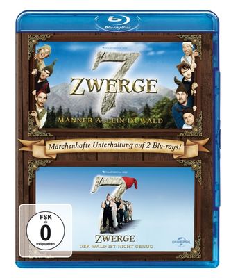 7 Zwerge - Männer alleine im Wald / 7 Zwerge - Der Wald ist nicht genug - Blu-ray