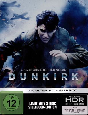 Dunkirk - Steelbook - 4K Ultra HD) ´- (+Blu-ray) (+ Bonus-Blu-ray) Dunkirk - Steelbook - 4K Ultra HD) ´- (+Blu-ray) (+ Bonus-Blu-ray)