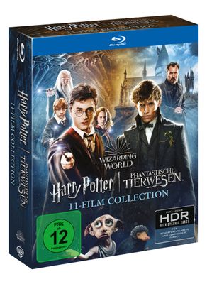 Wizarding World 11-Film Collection (Harry Potter / Fabelhafte Tierwesen) - Blu-ray