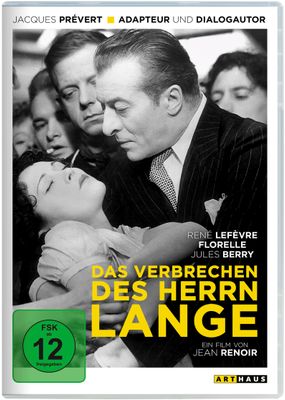 Das Verbrechen des Herrn Lange - Digital Remastered - DVD