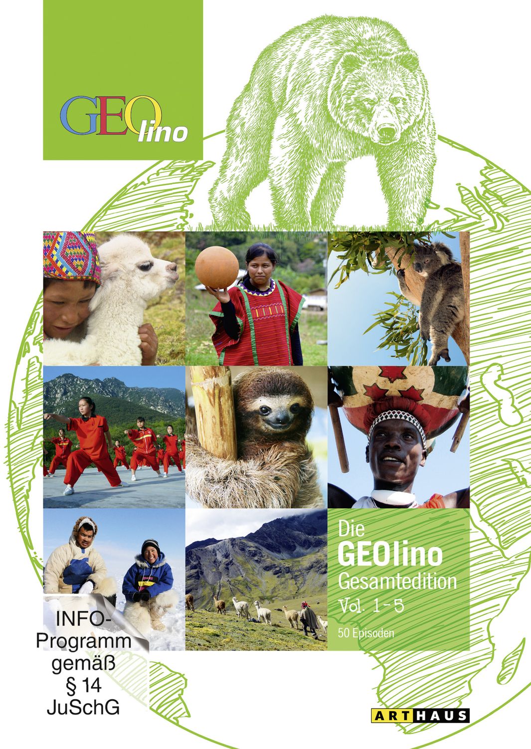 GEOlino Gesamtedition Vol. 1-5 - 5 DVDs