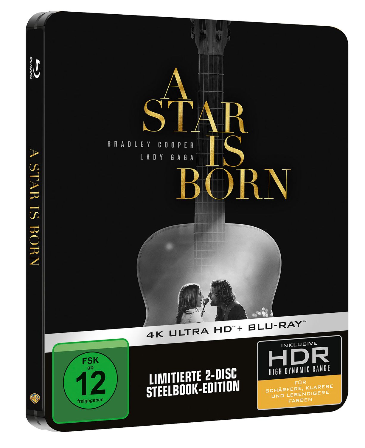 A Star Is Born - Steelbook, 4K-UHD+Blu-ray