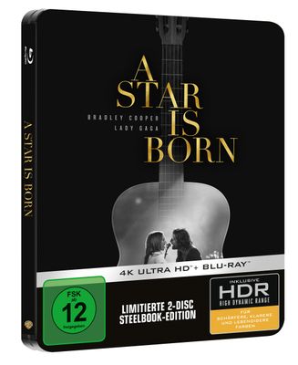 A Star Is Born - Steelbook, 4K-UHD+Blu-ray