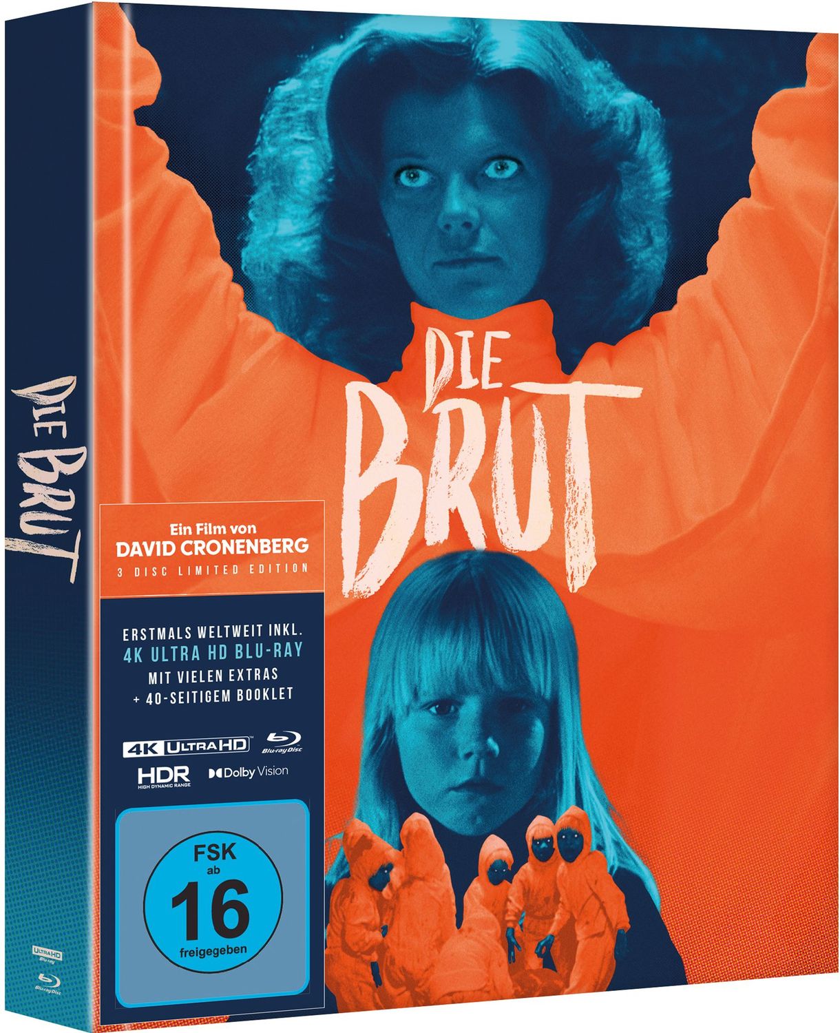 Die Brut - Mediabook 4K-UHD+2 Blu-rays