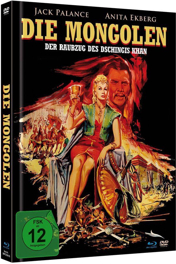 Die Mongolen - Ungekürzte Kinofassung - Limited Mediabook, in HD neu abgetastet, Blu-ray+DVD+Booklet