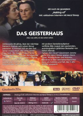 Das Geisterhaus - DVD
