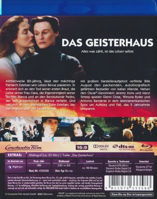 Das Geisterhaus - Blu-ray