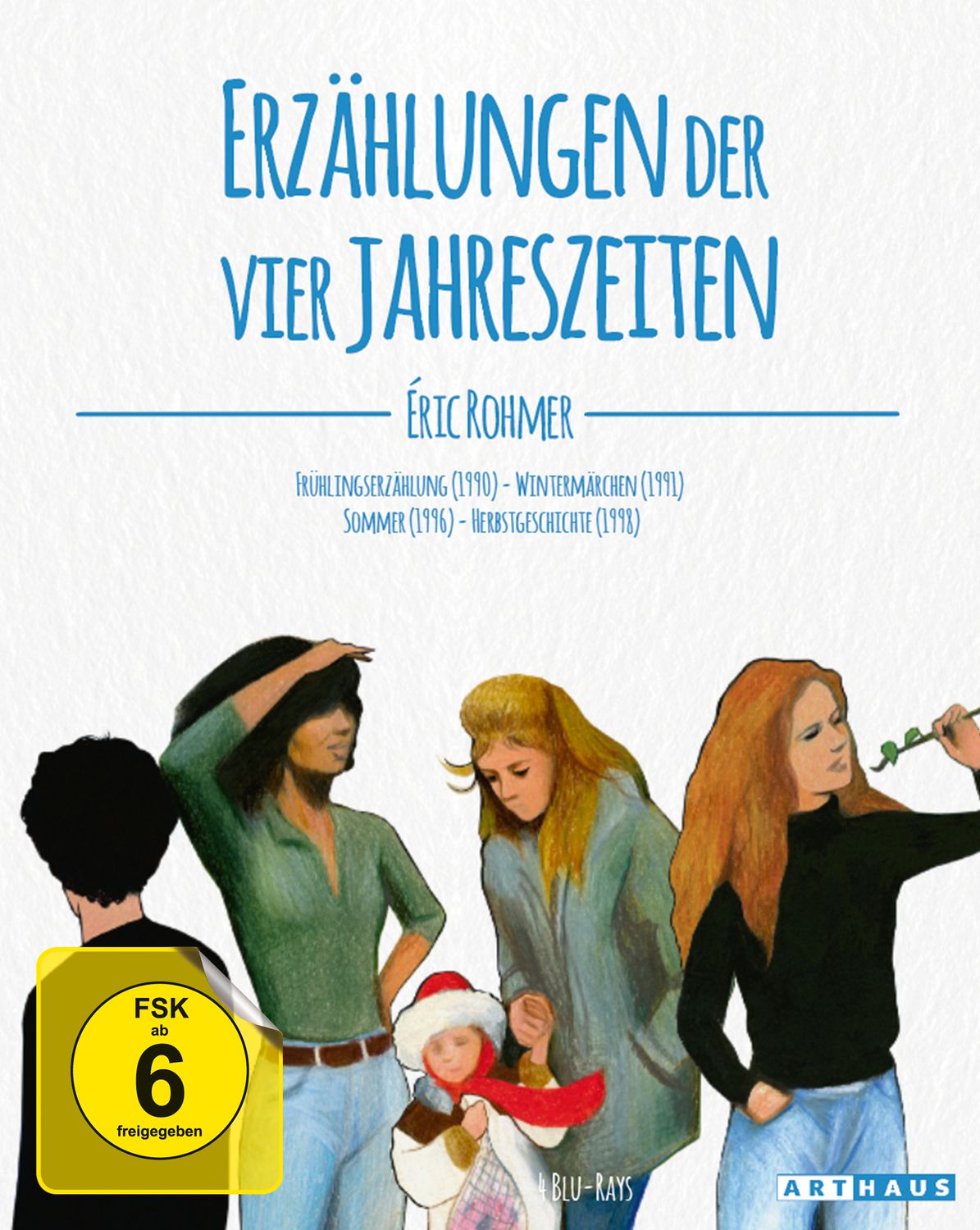 Eric Rohmer - Erzählungen der vier Jahreszeiten - 4 Blu-rays