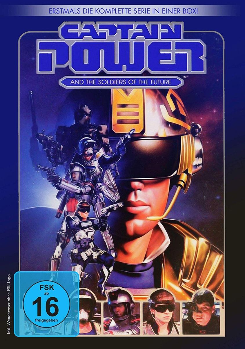 Captain Power (Komplette Serie) - 3 DVD
