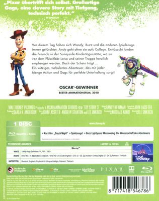 Toy Story 3 - Blu-ray