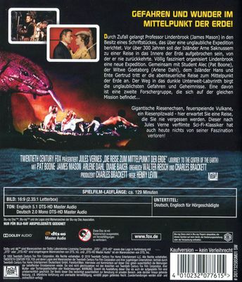Die Reise zum Mittelpunkt der Erde (1959) - Blu-ray