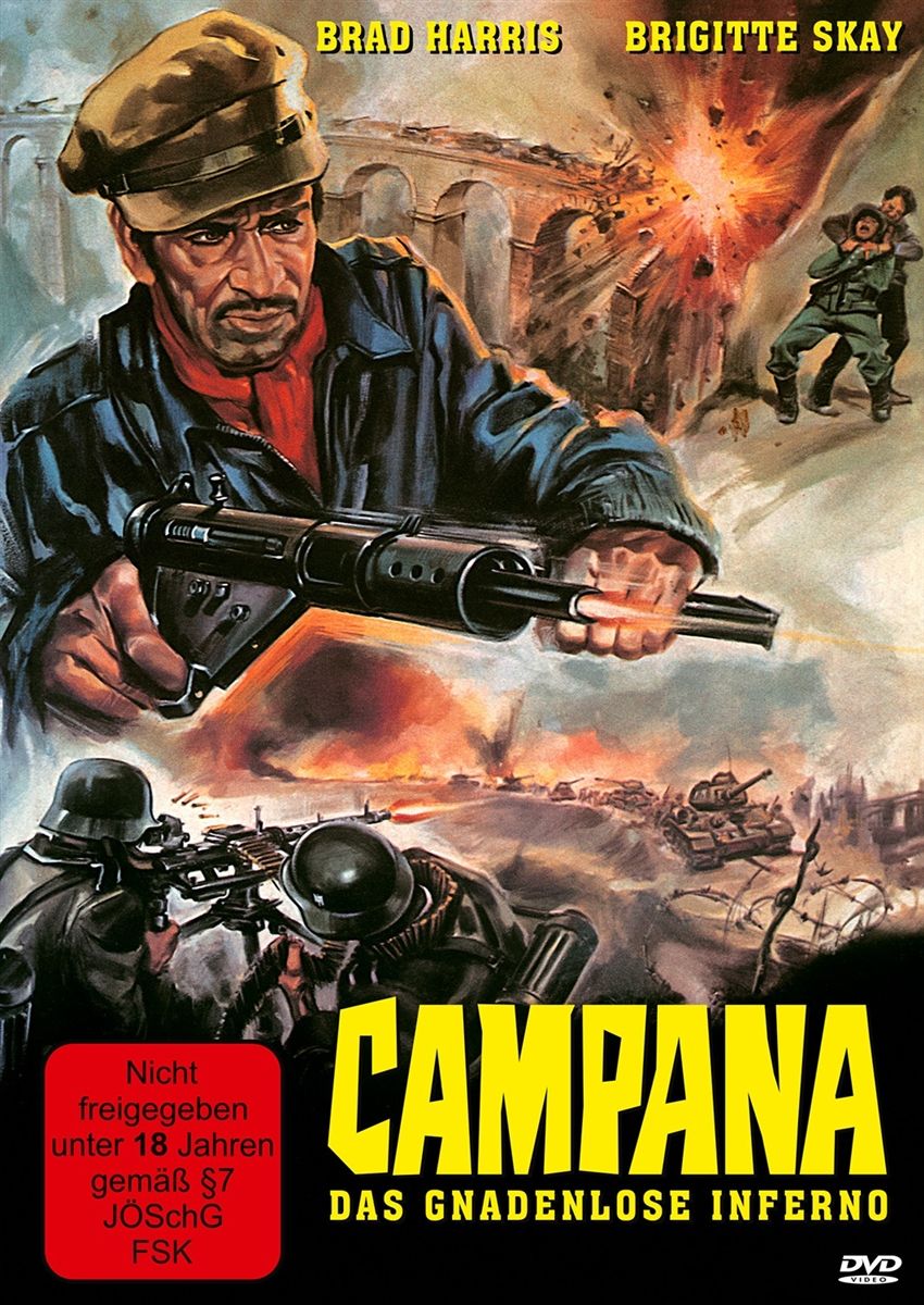 Campana - Das gnadenlose Inferno -  DVD - Cover B