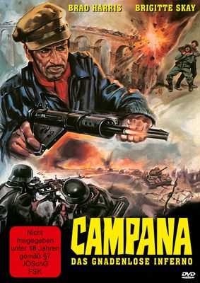 Campana - Das gnadenlose Inferno -  DVD - Cover B
