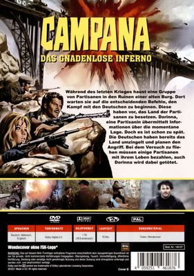 Campana - Das gnadenlose Inferno -  DVD - Cover B