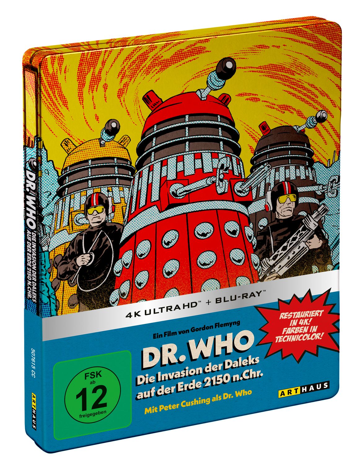 Dr. Who: Die Invasion der Daleks auf der Erde 2150 n. Chr. - Limited Steelbook Edition (4K Ultra HD+