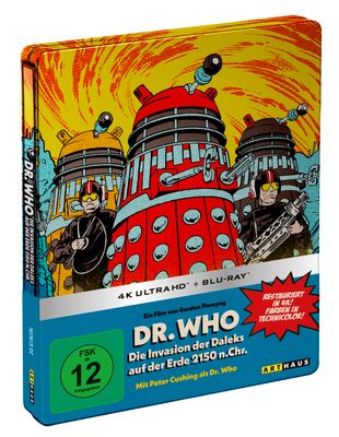 Dr. Who: Die Invasion der Daleks auf der Erde 2150 n. Chr. - Limited Steelbook Edition (4K Ultra HD+