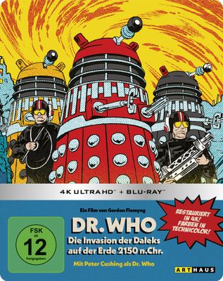 Dr. Who: Die Invasion der Daleks auf der Erde 2150 n. Chr. - Limited Steelbook Edition (4K Ultra HD+