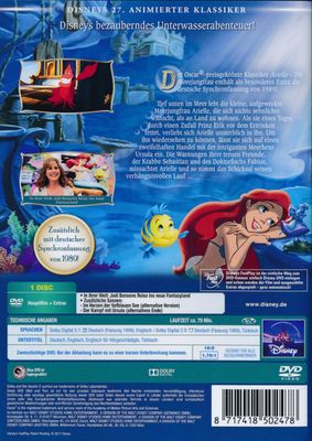 Arielle die Meerjungfrau - DVD