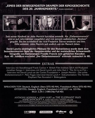 Der Elefantenmensch - Collector's Edition - 2 Blu-rays