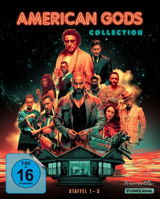 American Gods - Collection - Staffel 1-3 - 10 Blu-rays