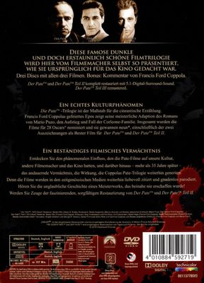 Der Pate I-III (The Coppola Restoration)  - 3 DVD