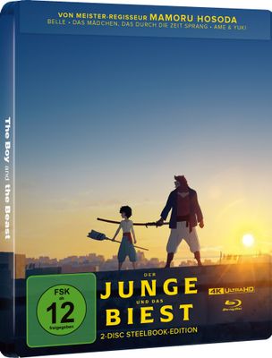 Der Junge und das Biest - Limitiertes Steelbook, 4K-UHD + Blu-ray