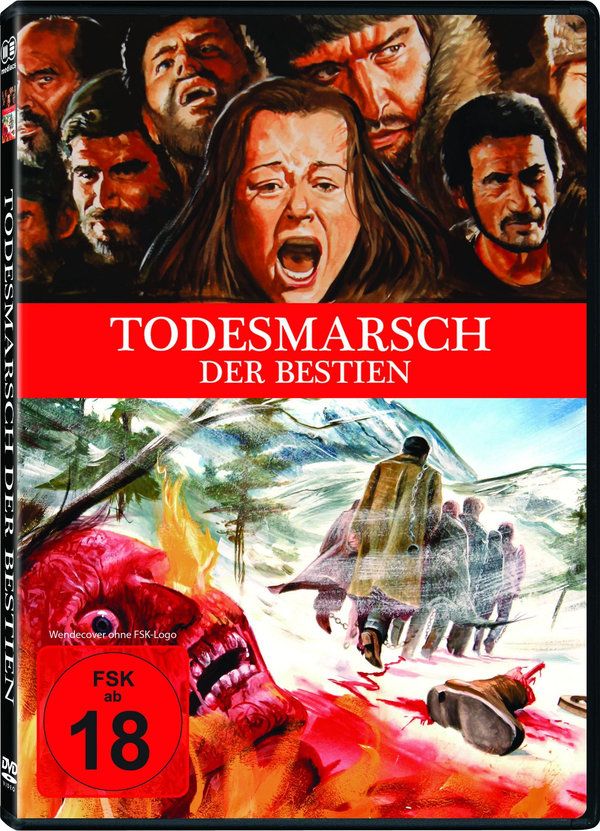 Todesmarsch der Bestien  - DVD  - Uncut  - Cover A - Limited Edition