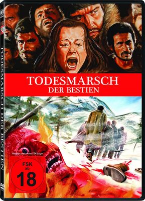 Todesmarsch der Bestien  - DVD  - Uncut  - Cover A - Limited Edition