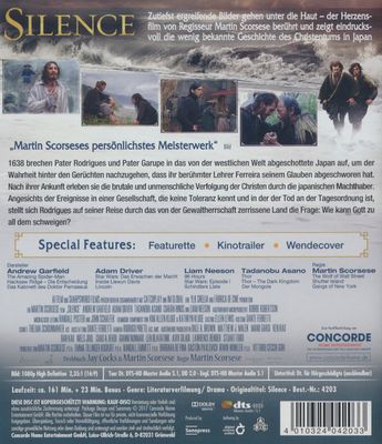 Silence (2016) - Blu-ray