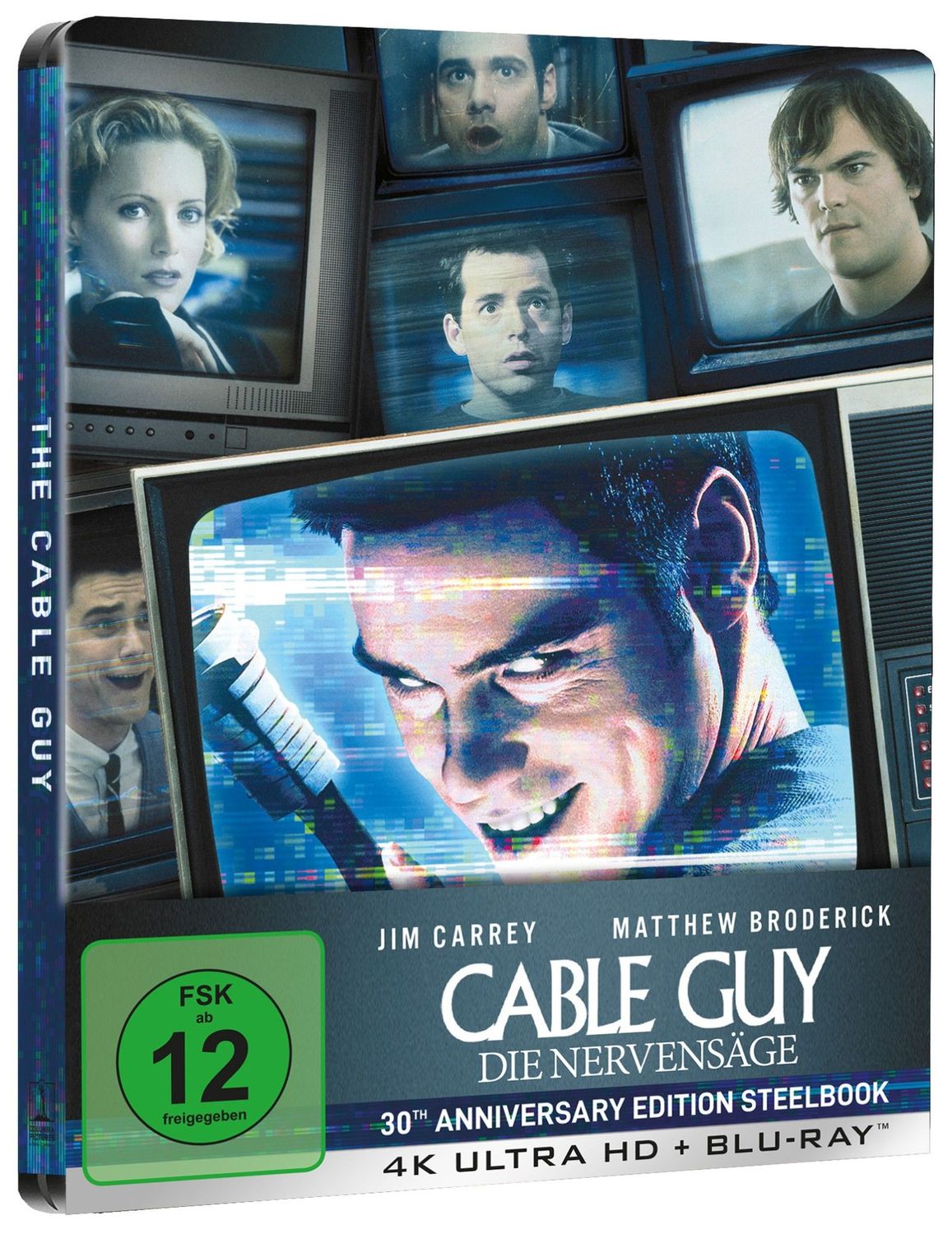 Cable Guy - Die Nervensäge - Steelbook, 4K-UHD+Blu-ray
