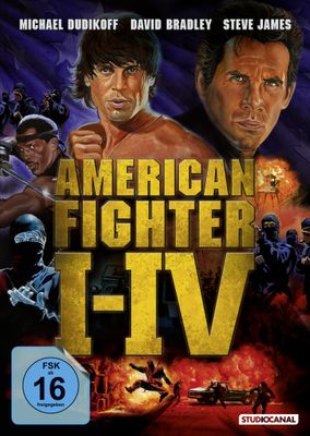 American Fighter 1-4 - 4 DVD