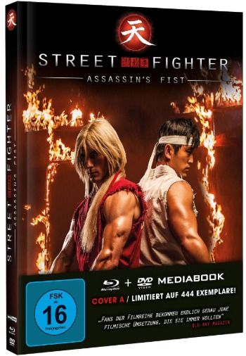 Street Fighter - Assassin's Fist Blu-ray + DVD - Mediabook