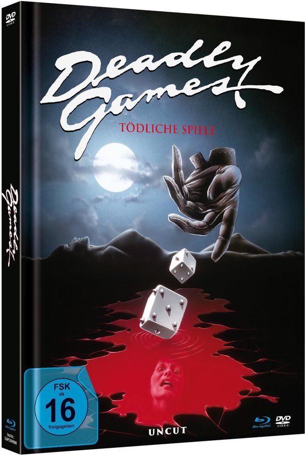 Deadly Games - Tödliche Spiele - Uncut Limited Mediabook, in HD neu abgetastet, Blu-ray+DVD+Booklet