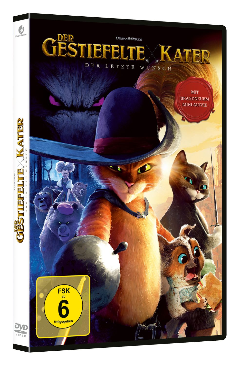 Der gestiefelte Kater - Der letzte Wunsch - DVD