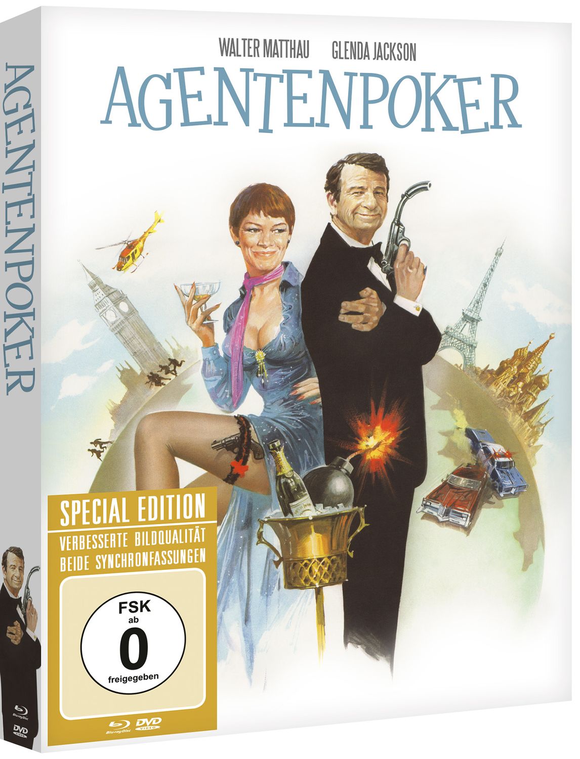 Agentenpoker - Special Edition, Blu-ray+DVD
