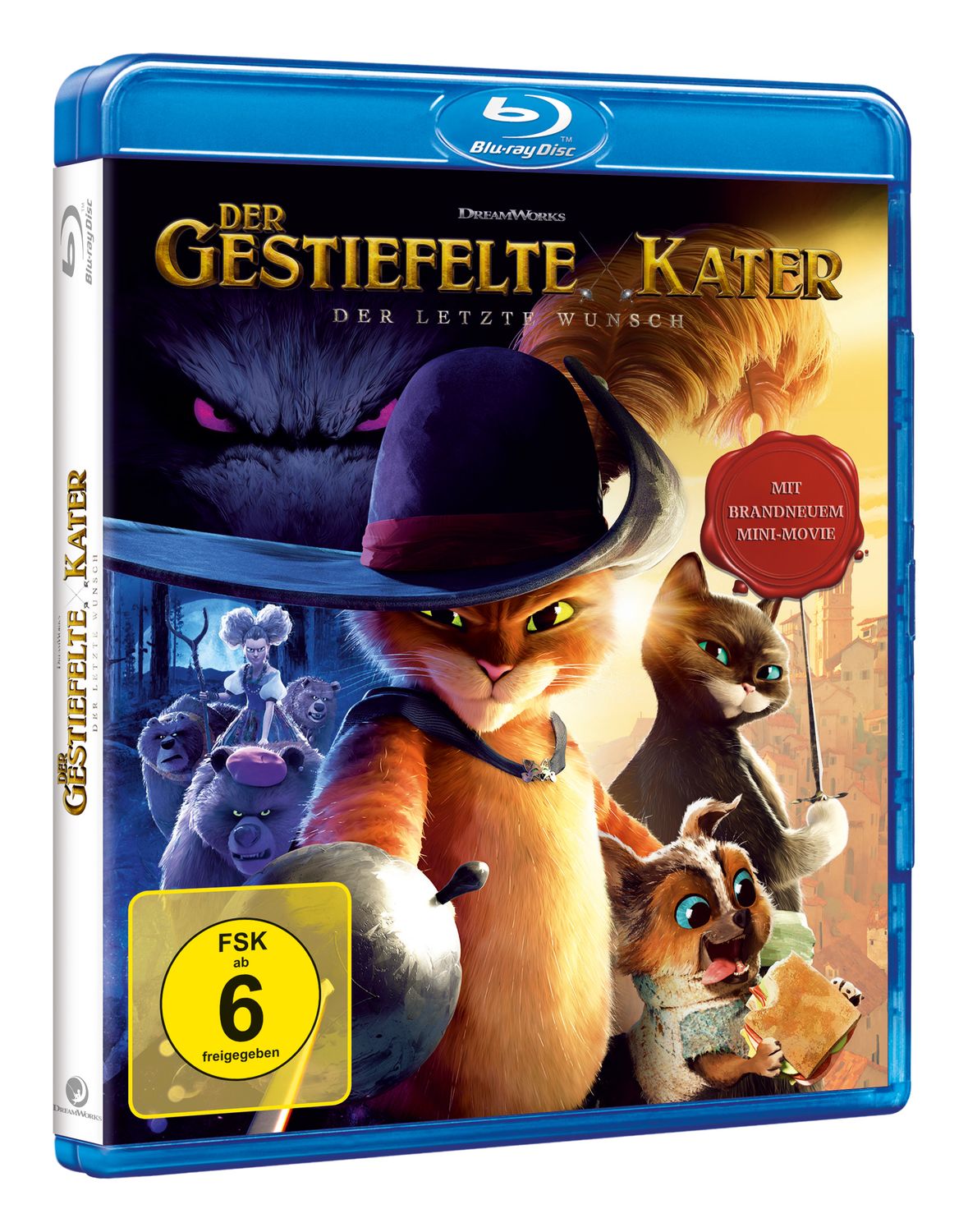 Der gestiefelte Kater - Der letzte Wunsch - Blu-ray