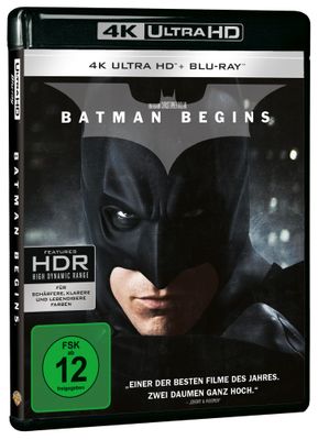 Batman Begins - 4K-UHD+Blu-ray