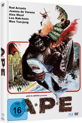 APE - uncut Fassung - Limited Mediabook, in HD neu abgetastet, Blu-ray+DVD+Booklet APE - uncut Fassung - Limited Mediabook, in HD neu abgetastet, Blu-ray+DVD+Booklet
