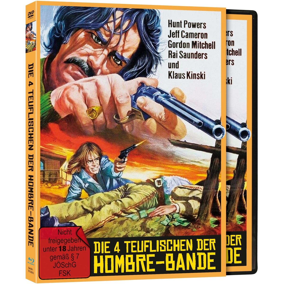 Die 4 Teuflischen der Hombre-Bande - Limited Edition auf 500 Stück + DVD