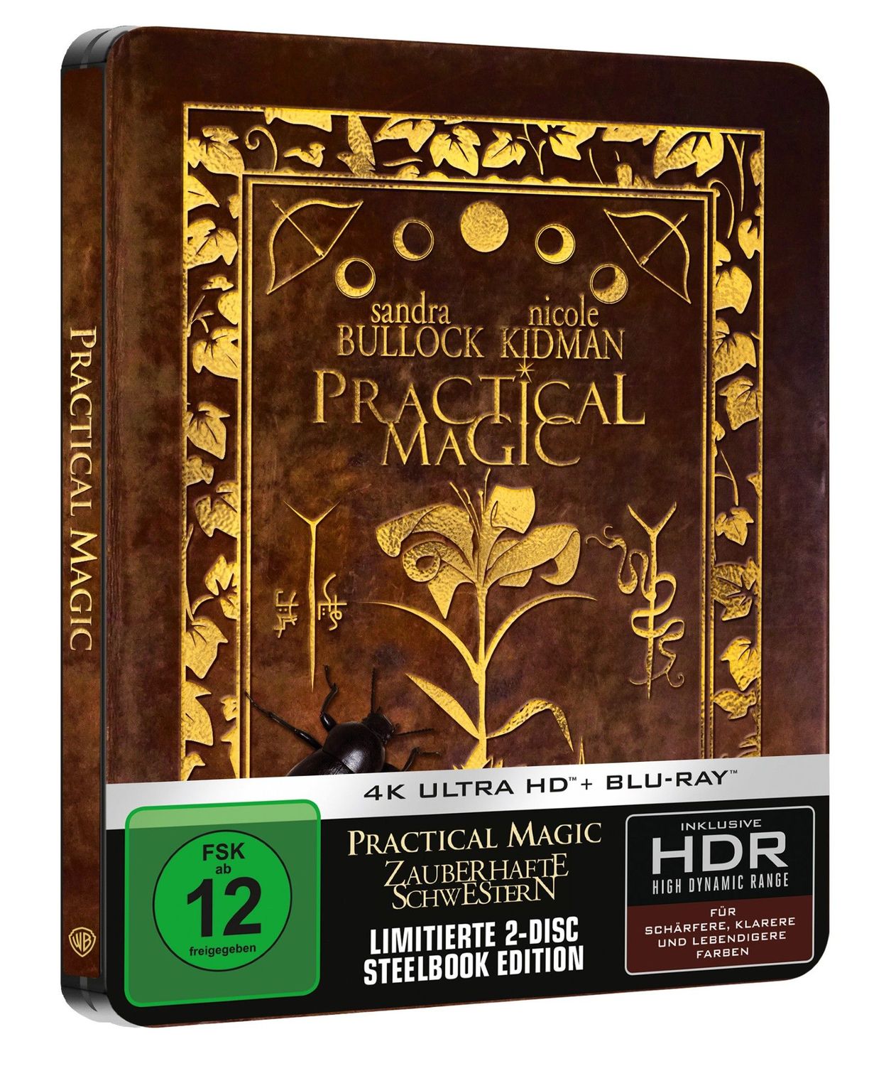 Practical Magic: Zauberhafte Schwestern - Steelbook, 4K-UHD+Blu-ray - Vorbestellung