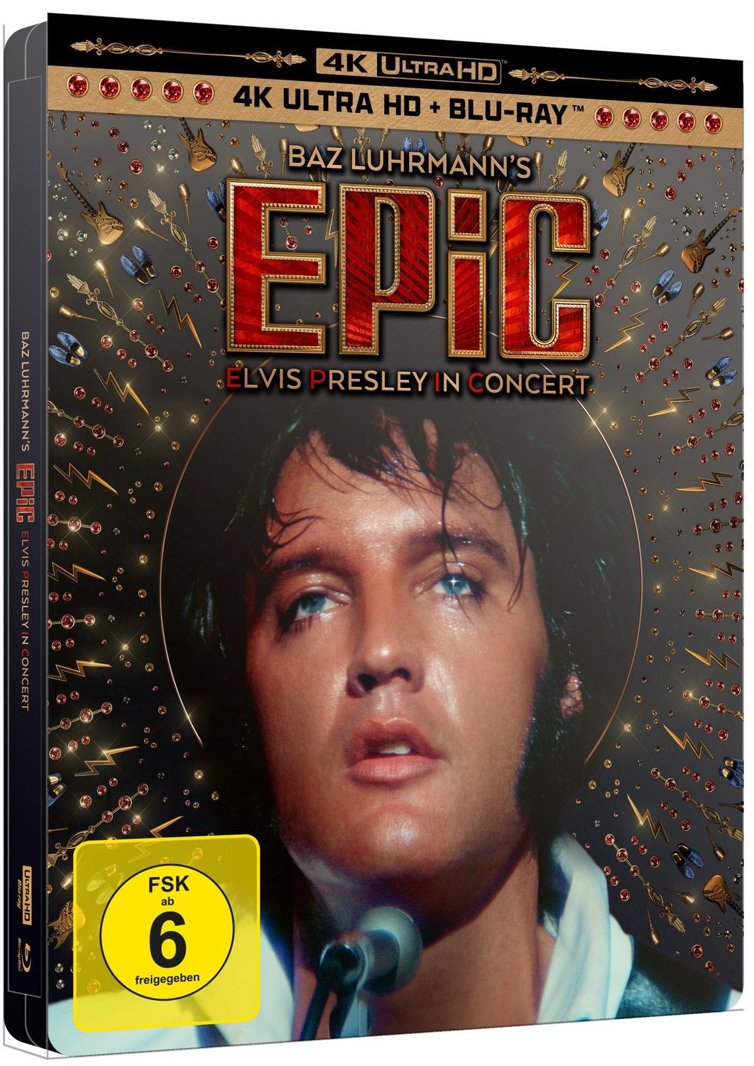 EPiC: Elvis Presley in Concert - Steelbook, 4K-UHD+Blu-ray - Vorbestellung