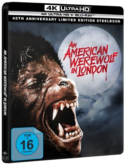 American Werewolf - Steelbook, 4K-UHD+Blu-ray - Vorbestellung