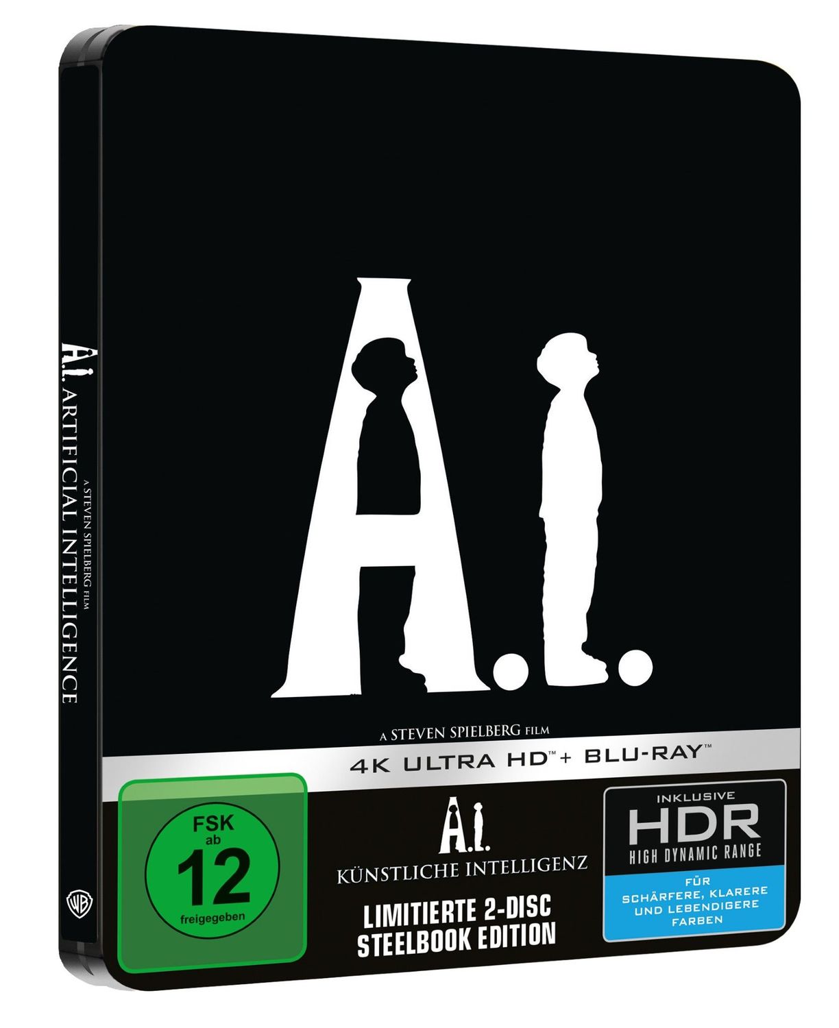 A.I.: Künstliche Intelligenz - Steelbook, 4K-UHD+Blu-ray - Vorbestellung